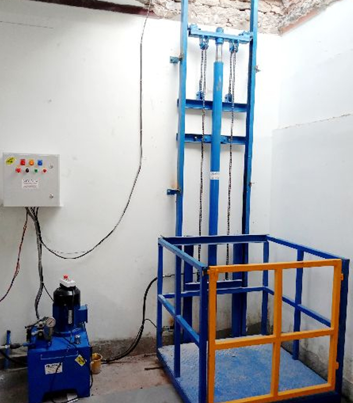 Airfoil Elevators hydraulic elevator installation